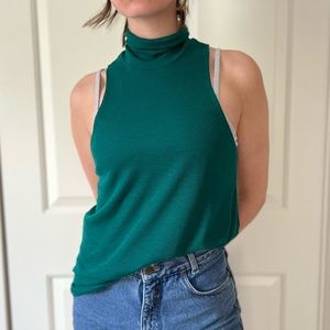Free People Sleeveless Turtleneck